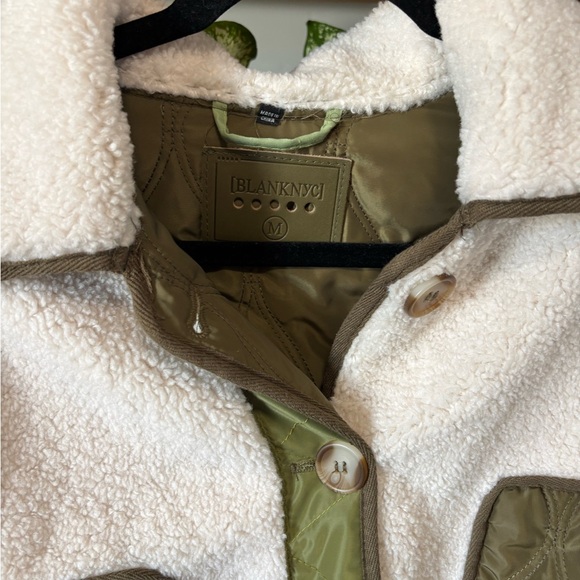 BLANKNYC Cloud Forest Sherpa Jacket | Medium - Picture 3 of 5